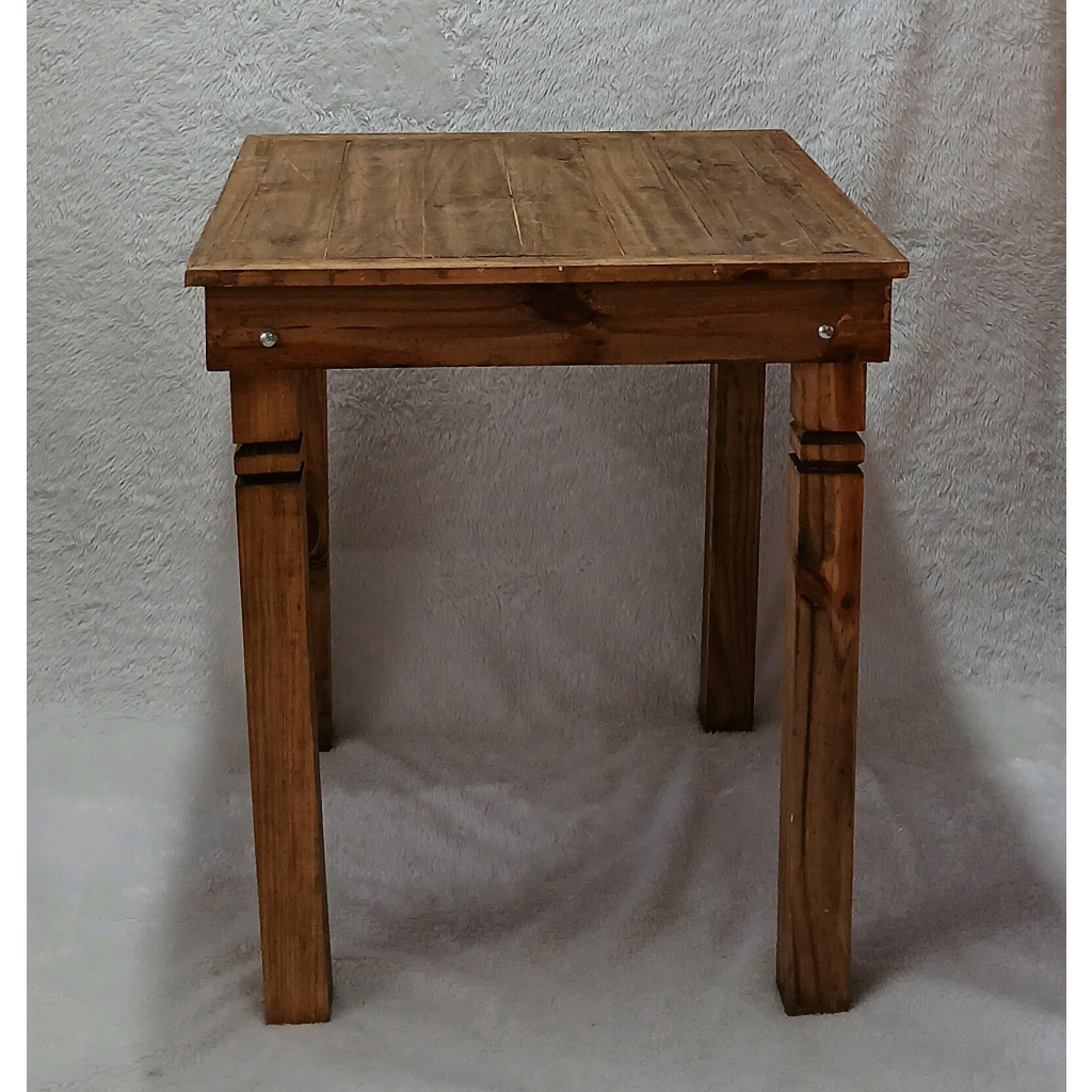 Mesa Rústica Quadrada - Peg e monte da drica