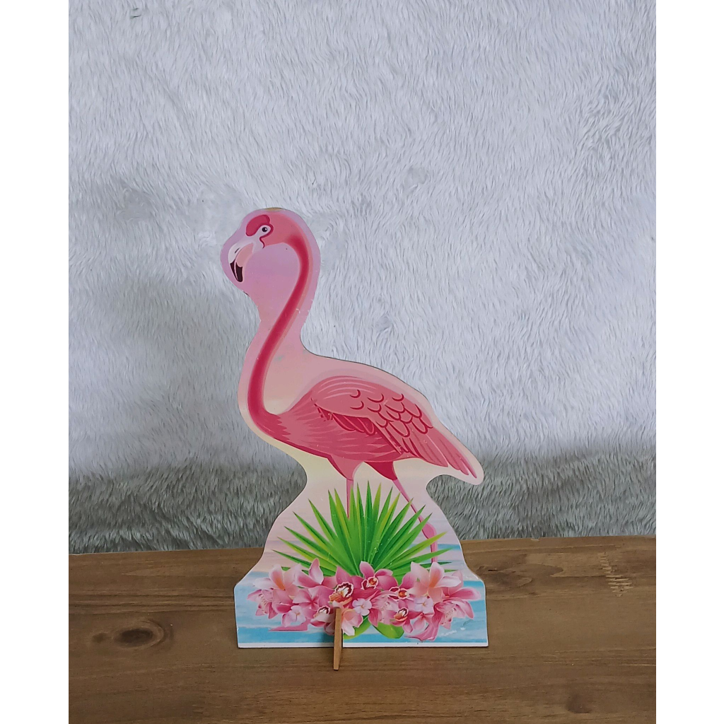 Display Flamingo Tropical - Peg e monte da drica