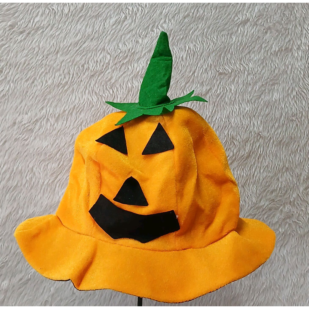 Chapéu Hallowen Abóbora - Peg e monte da drica