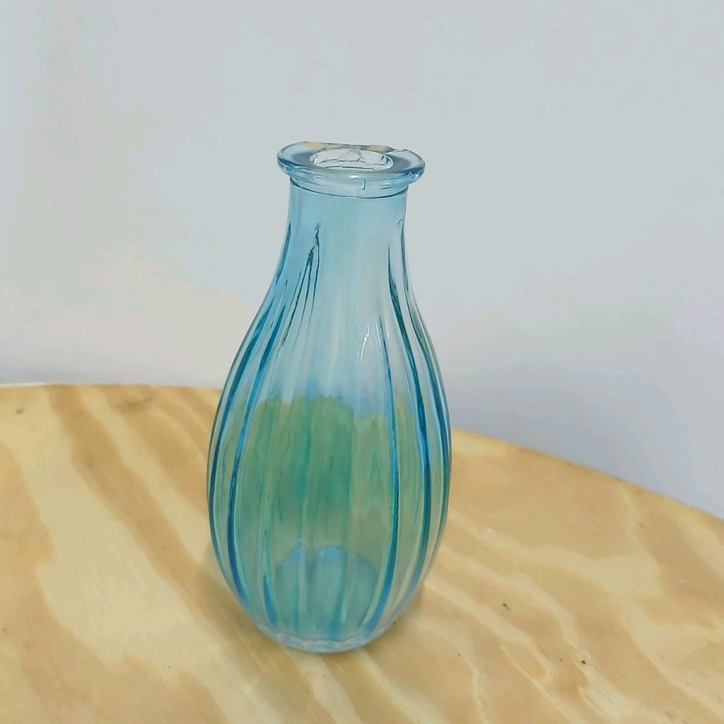 Vaso Garrafa - Azul Claro - Peg e monte da drica