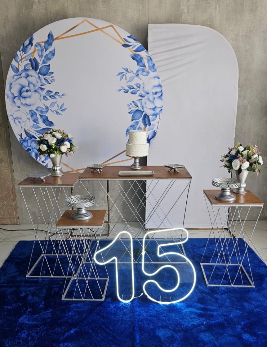Kit Azul Personalizado  - Peg e monte da drica