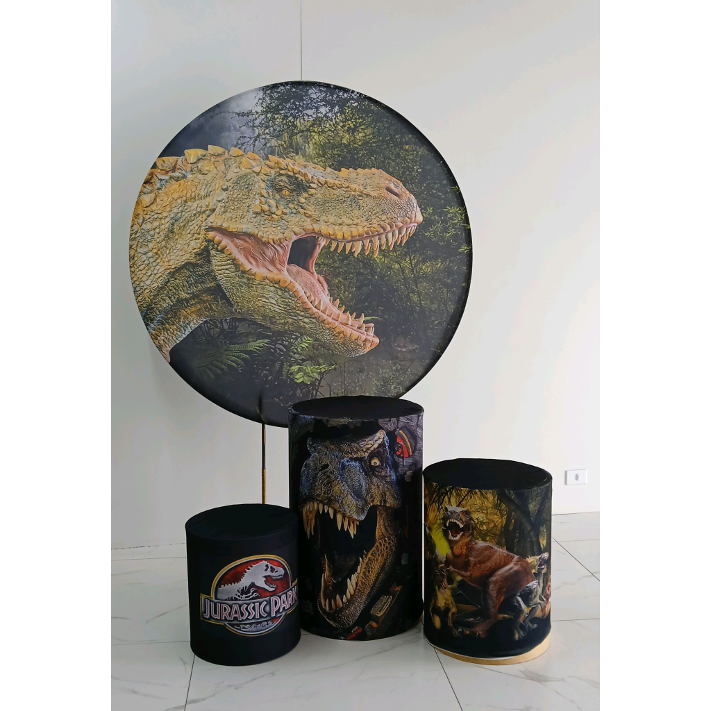 Tecidos Dinossauros - Peg e monte da drica