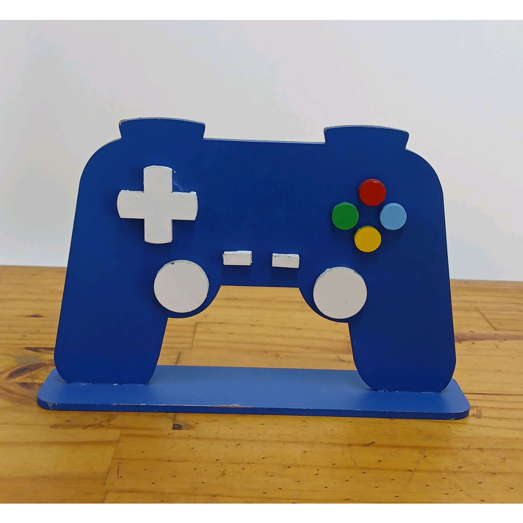 Display Controle Game - Azul - Peg e monte da drica