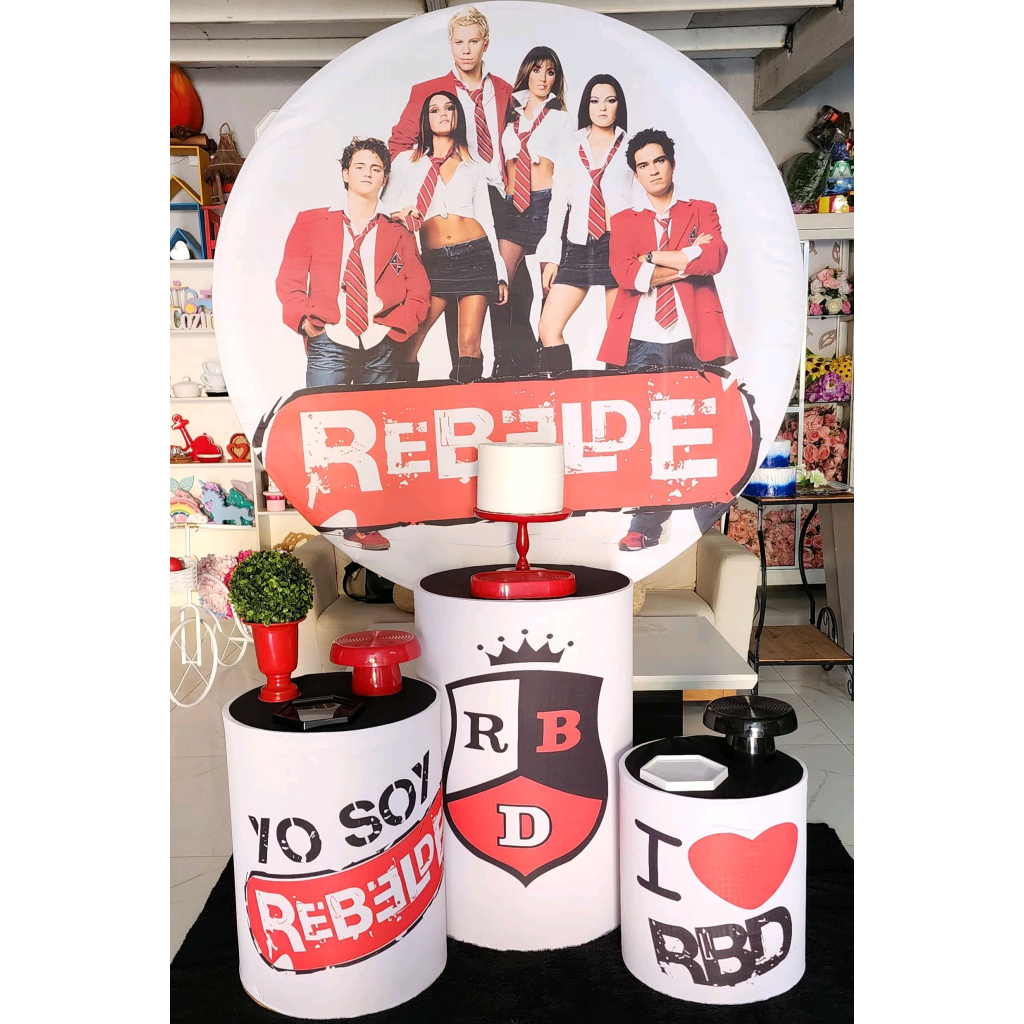 Kit Rebelde - Peg e monte da drica