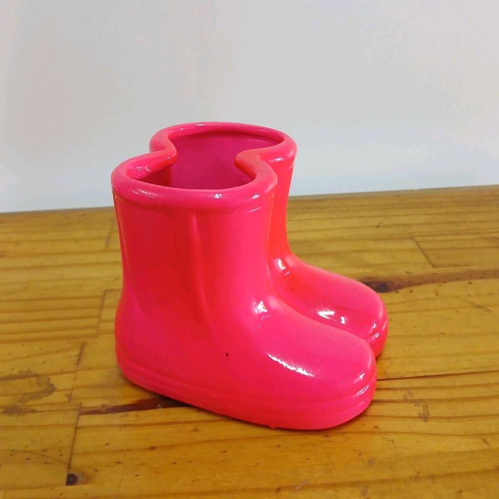 Botinha Louça Neon - Rosa - Peg e monte da drica