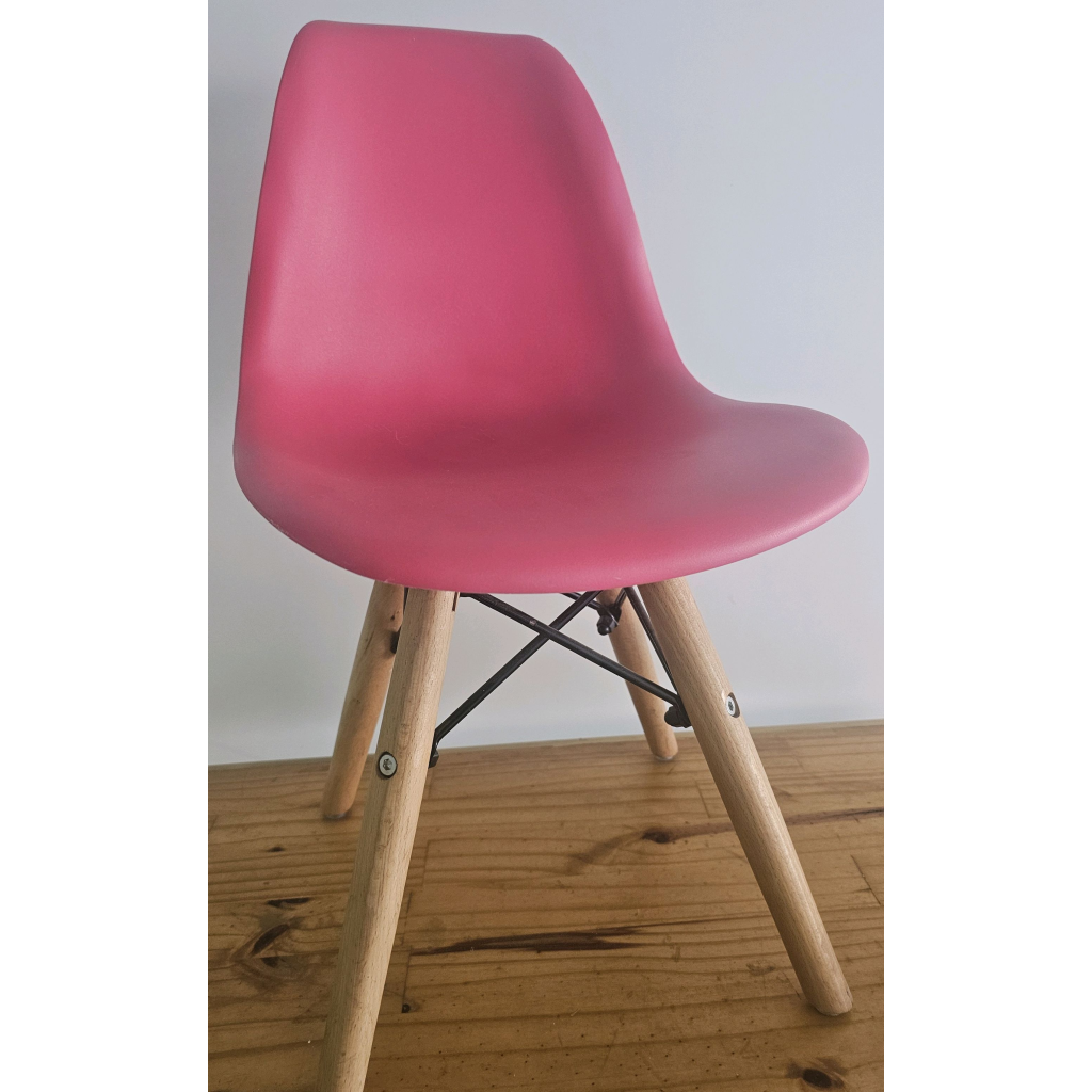 Cadeirinha Infantil - Rosa - Peg e monte da drica