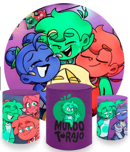 Tecido Mundo Torajo - Pegue e Monte da Drica