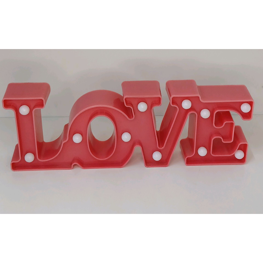 Luminaria Love - Vermelho - Peg e monte da drica