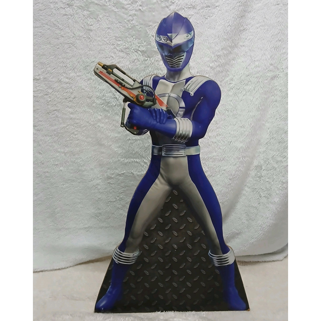 Display Power Ranger Azul - Peg e monte da drica