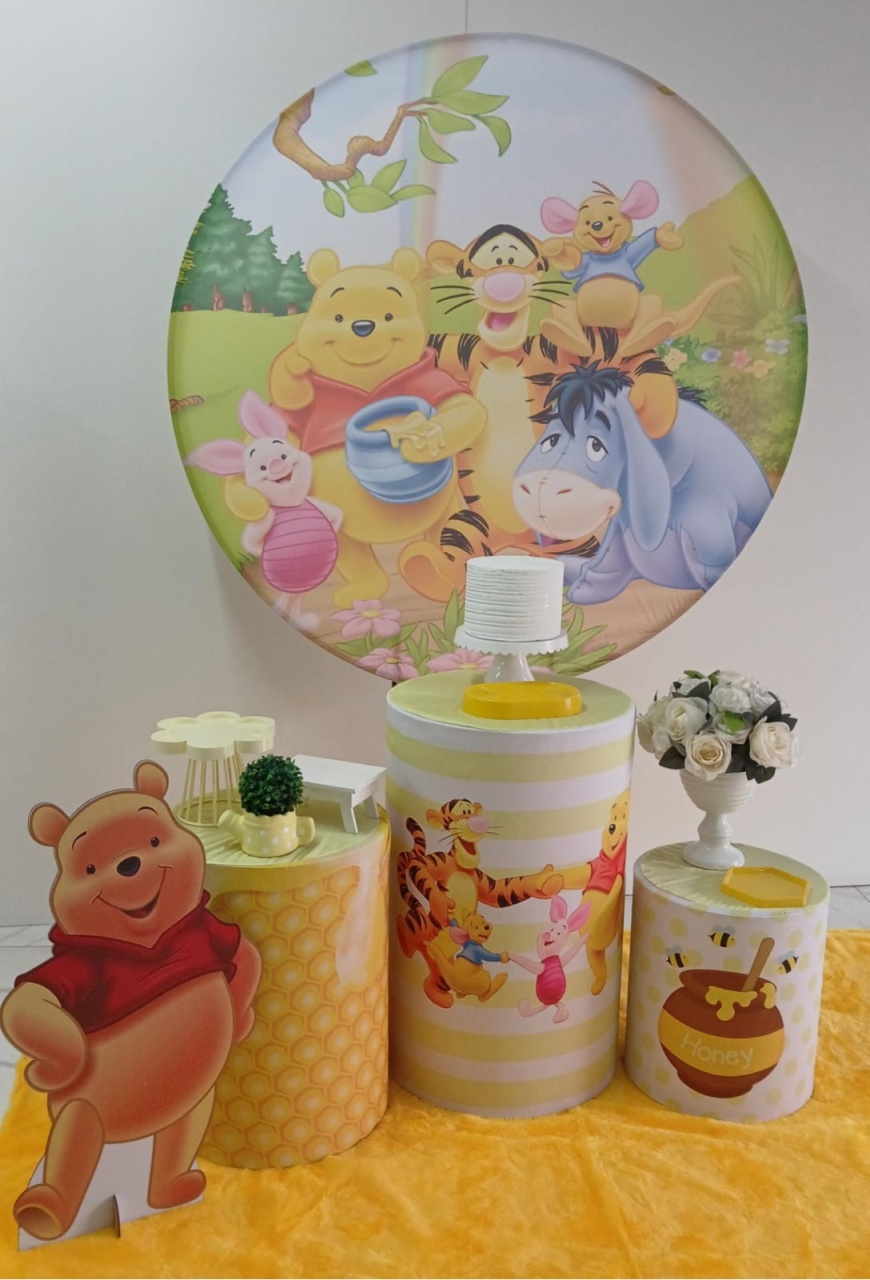 Urso Pooh - Peg e monte da drica