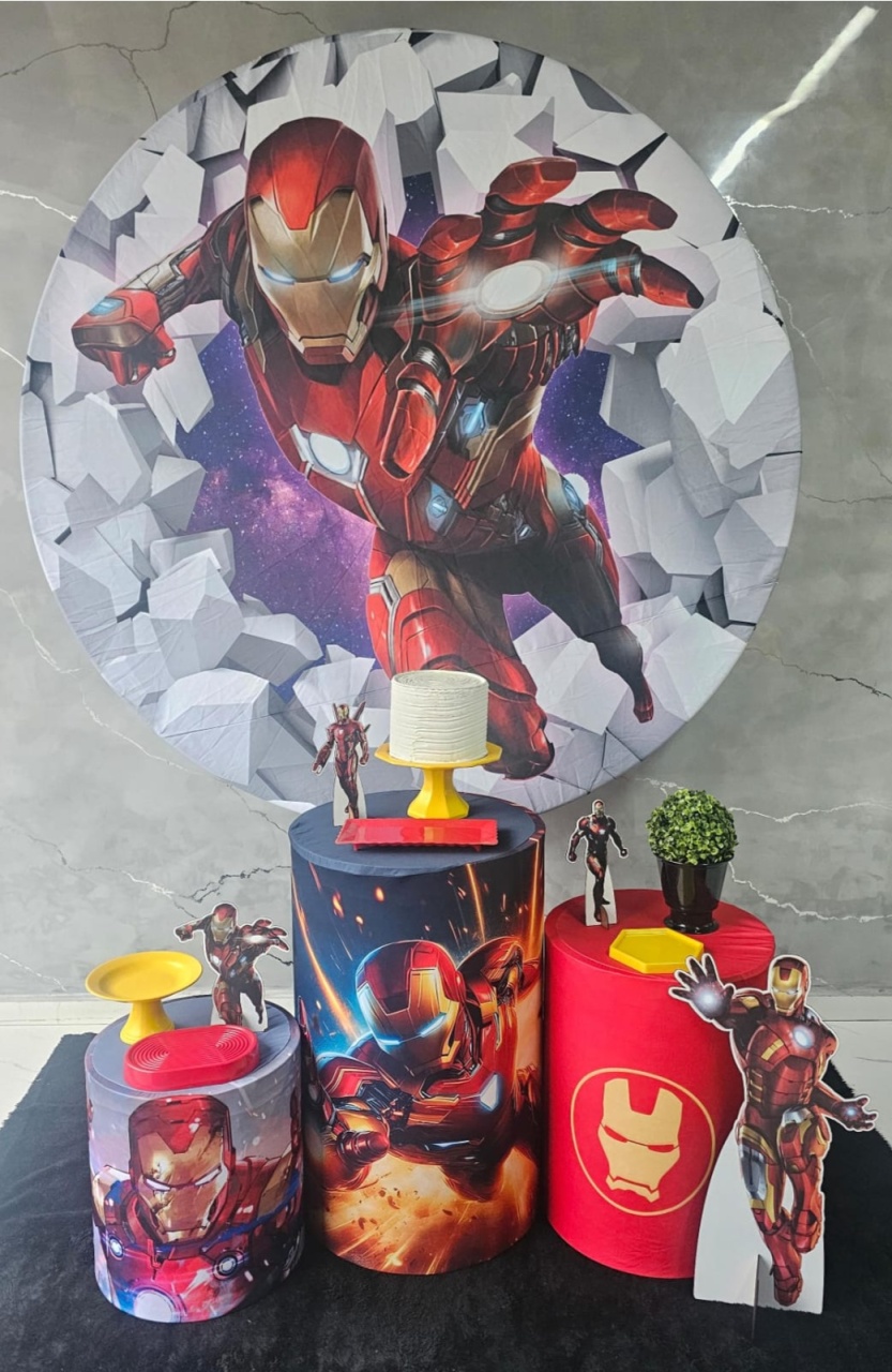 Kit Homem de Ferro Bronze - Pegue e Monte da Drica