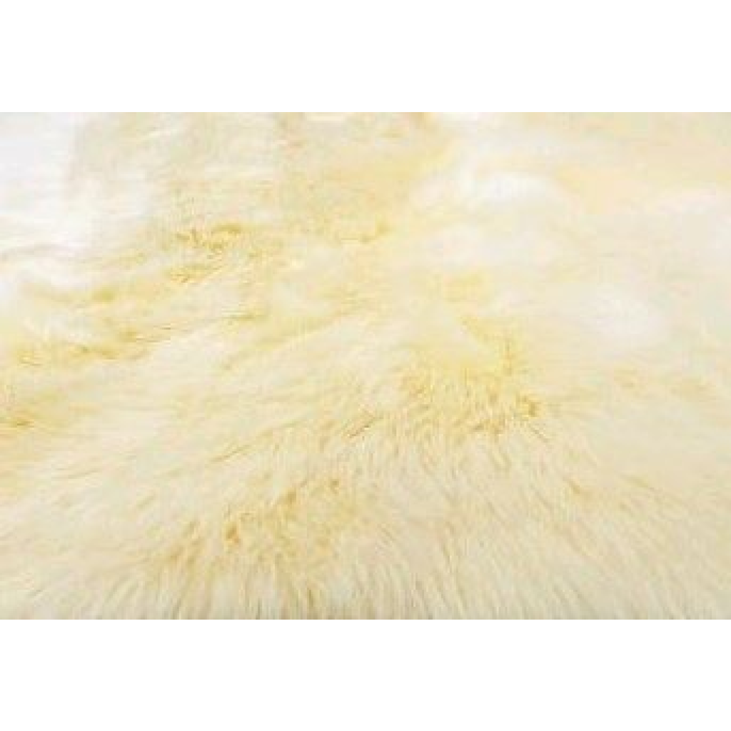 Tapete Peludo - Amarelo Claro - Peg e monte da drica