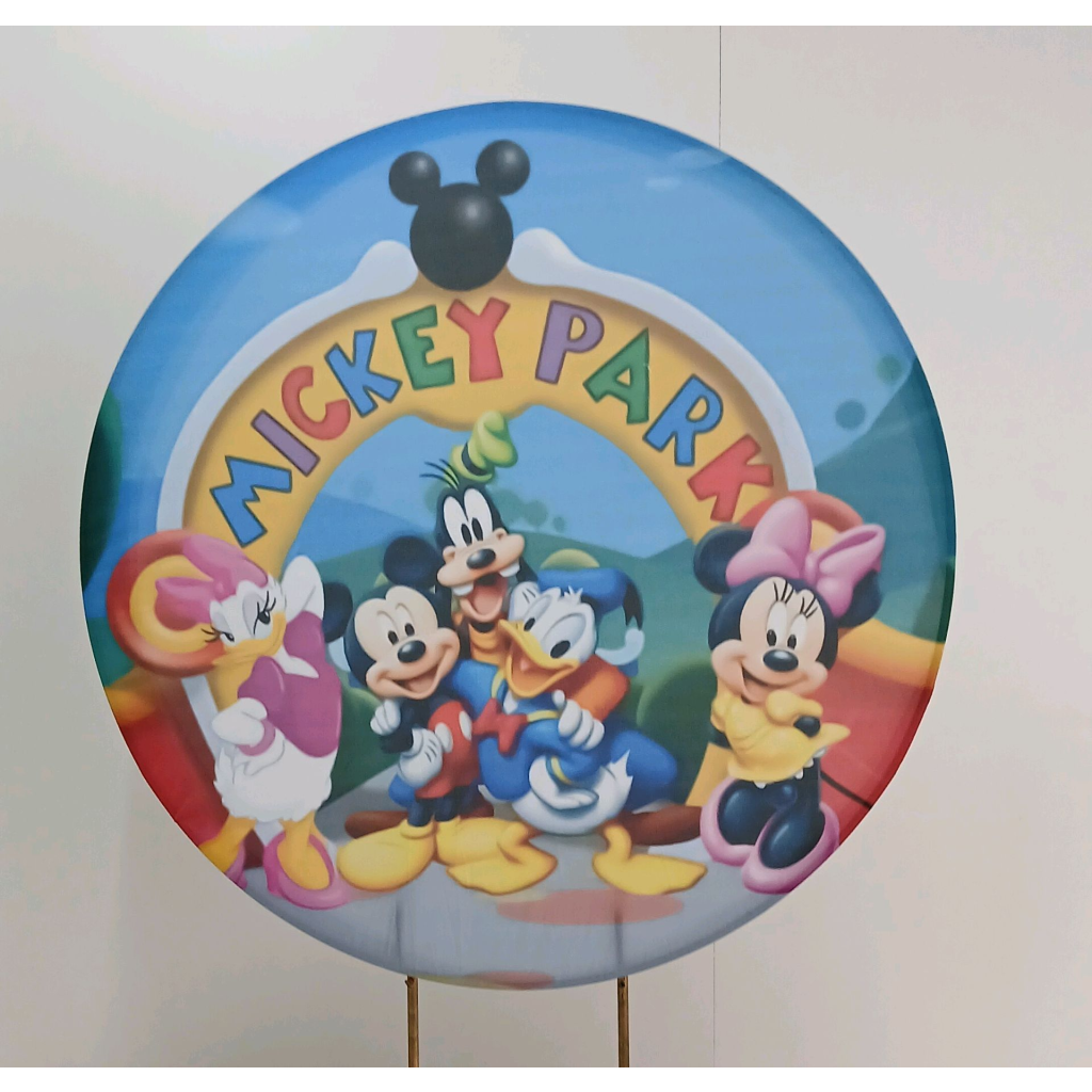 Tecido Mickey Party - Peg e monte da drica