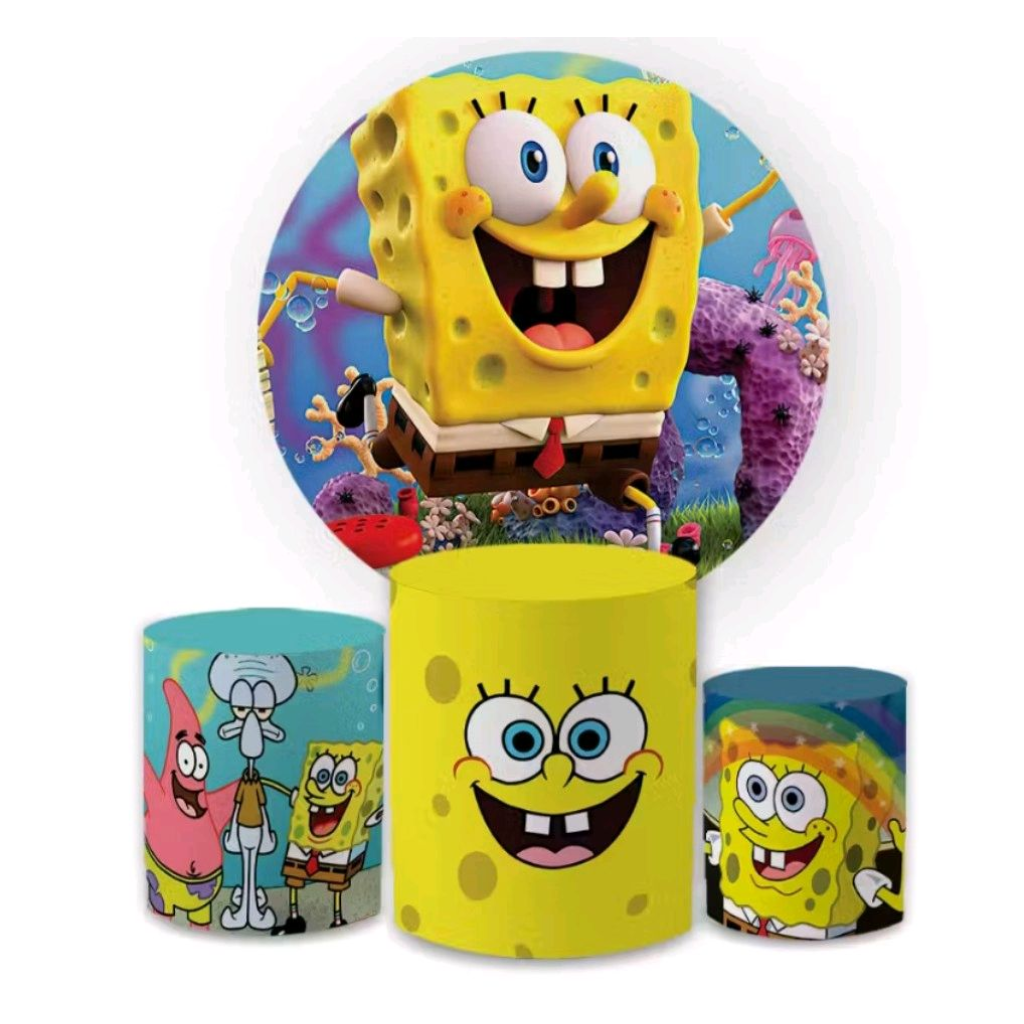 Tecido Bob Esponja - Peg e monte da drica