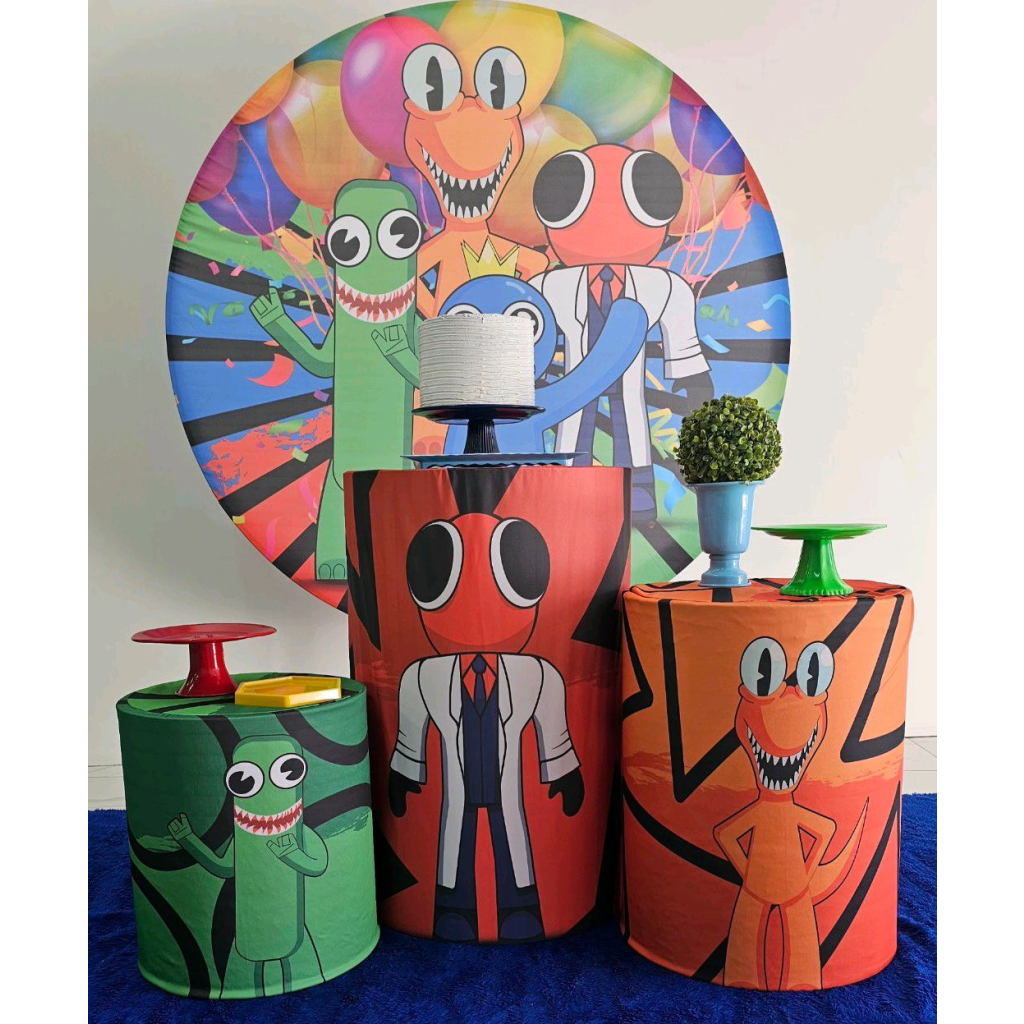 Kit Rainbow Friends - Peg e monte da drica