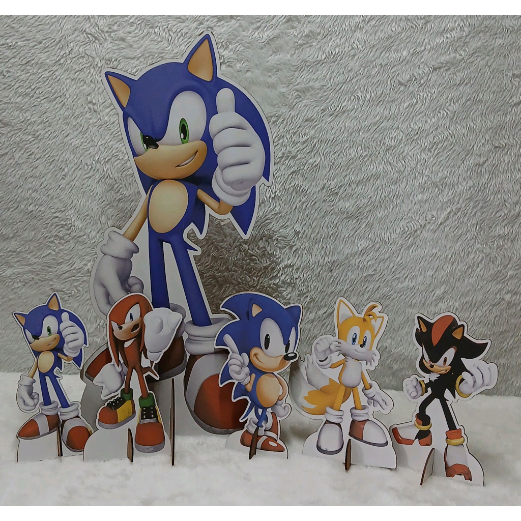Display Sonic - Peg e monte da drica