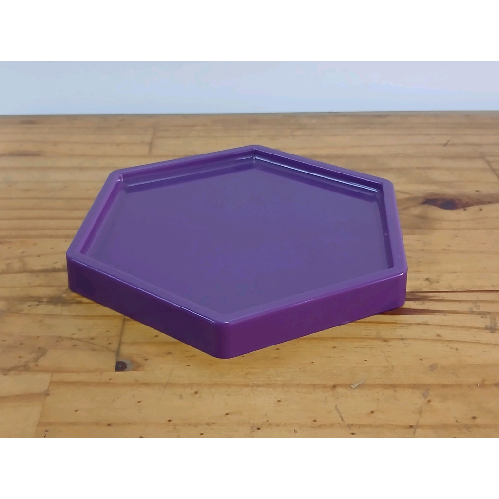 Bandeja Plástico - Roxo - Peg e monte da drica