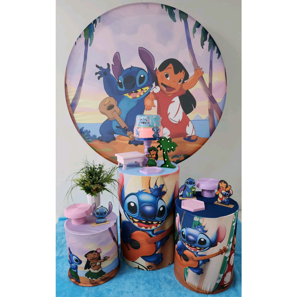 Kit Lilo & Stitch - Peg e monte da drica