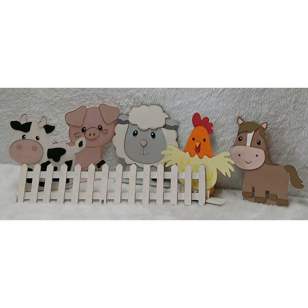 Display Fazendinha Animais - Peg e monte da drica
