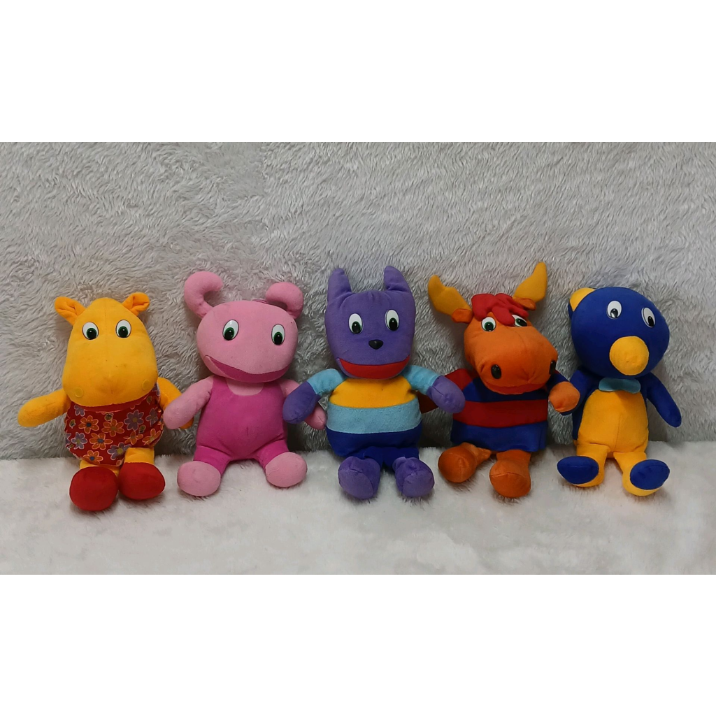 Kit Pelúcias Backardigans - Peg e monte da drica