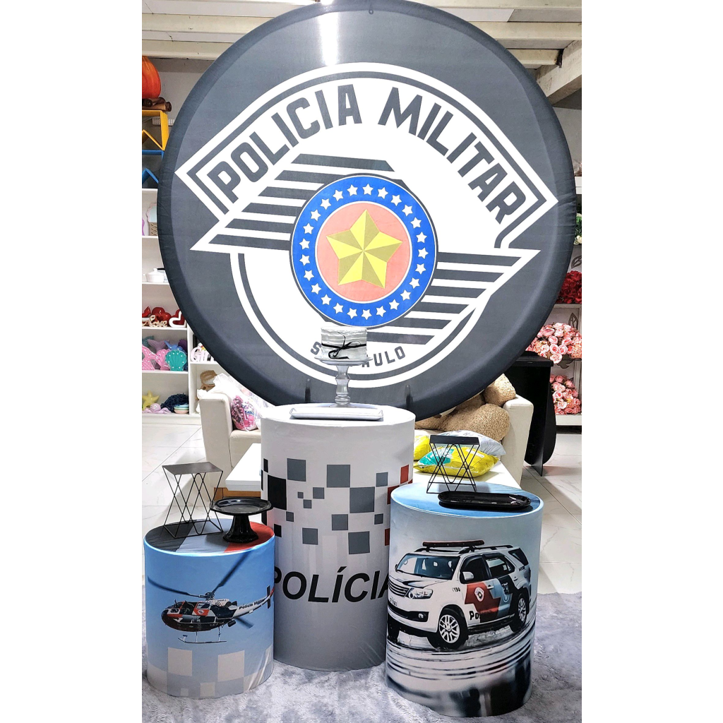Kit Polícia Militar - Peg e monte da drica