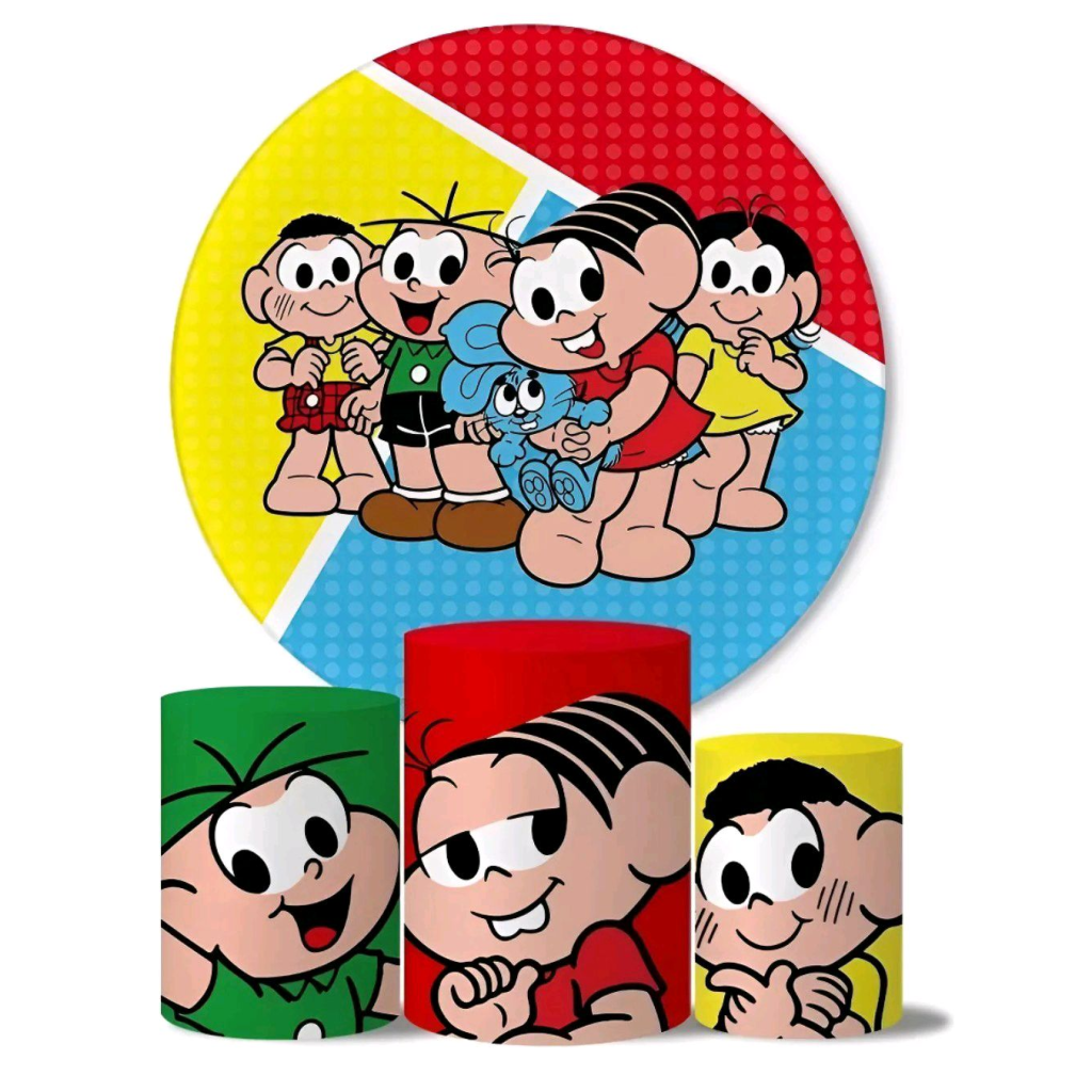 Tecidos Turma da Mônica - Peg e monte da drica