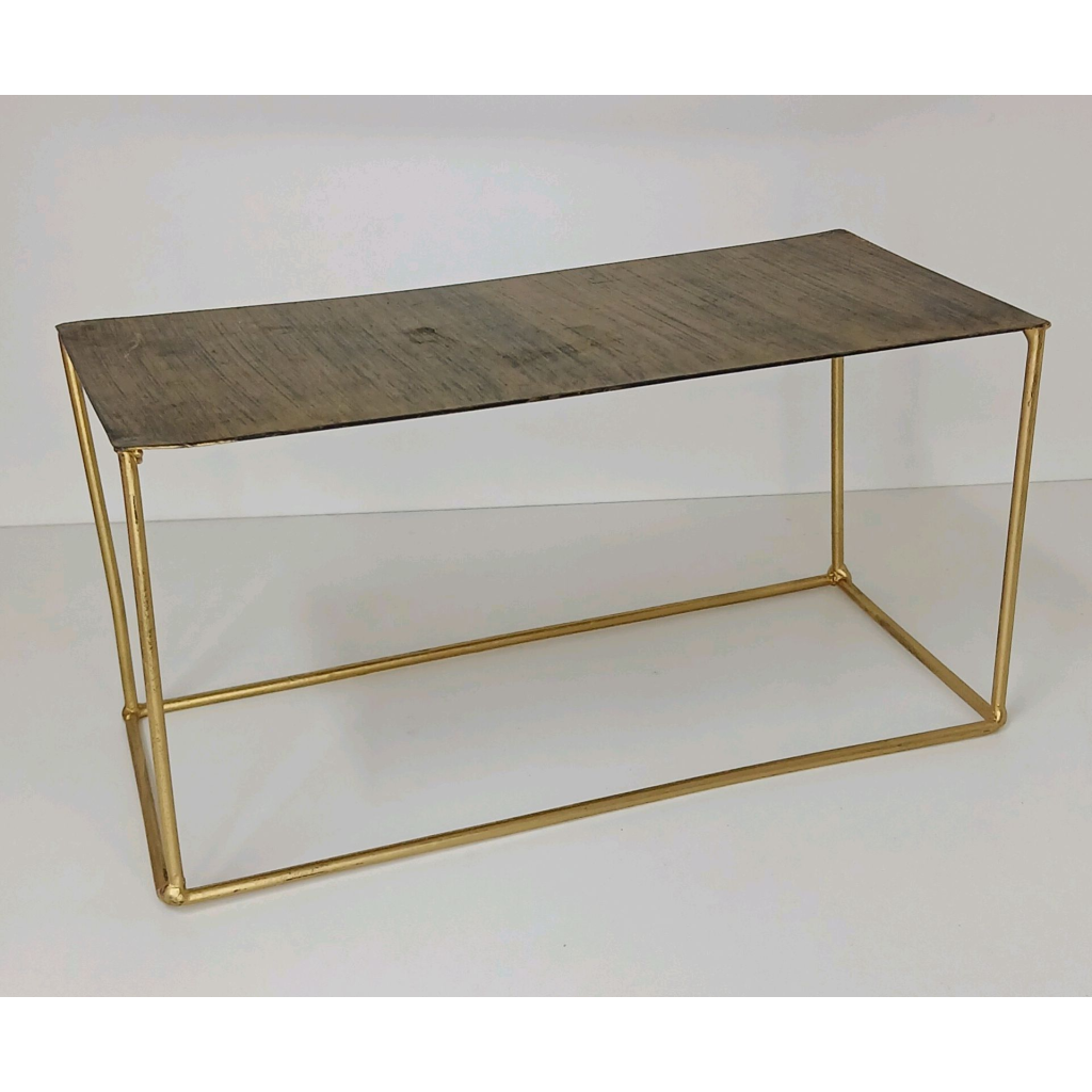 Suporte Retangular - Dourado - Peg e monte da drica