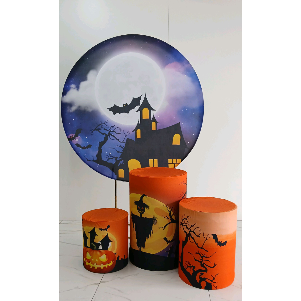 Tecidos Hallowen - Peg e monte da drica