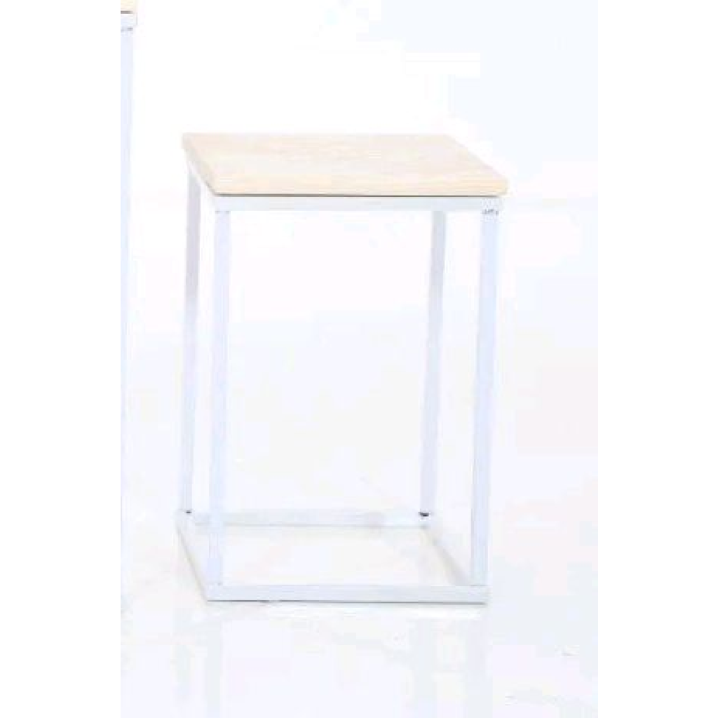 Mesa Cubo Vazado P - Branco - Peg e monte da drica