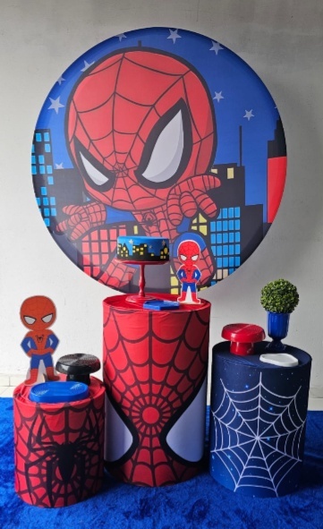 Kit Homem Aranha Personalizado - Peg e monte da drica