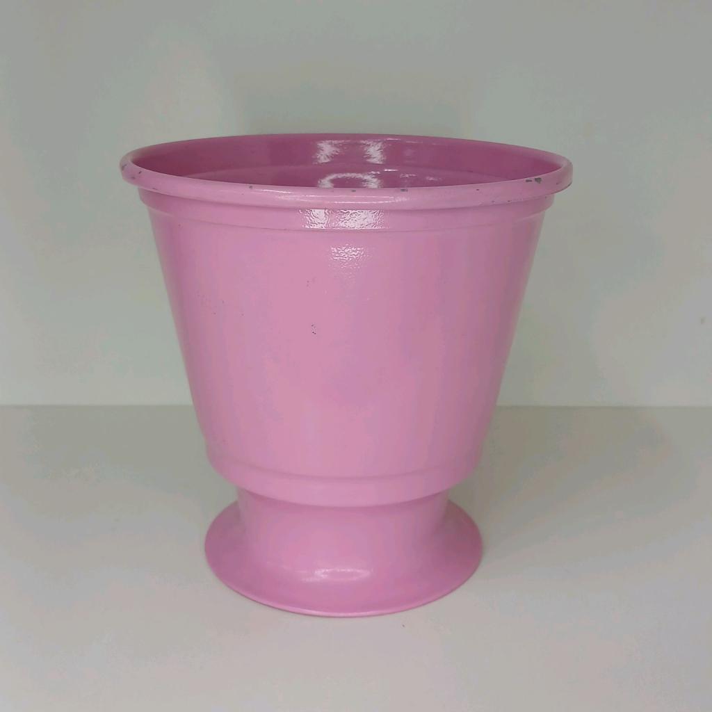 Vaso Alumínio - Rosa - Peg e monte da drica