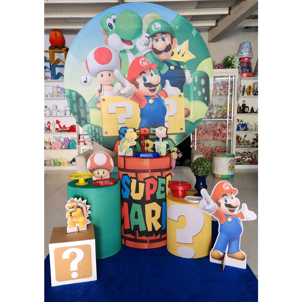 Kit Super Mario - Peg e monte da drica