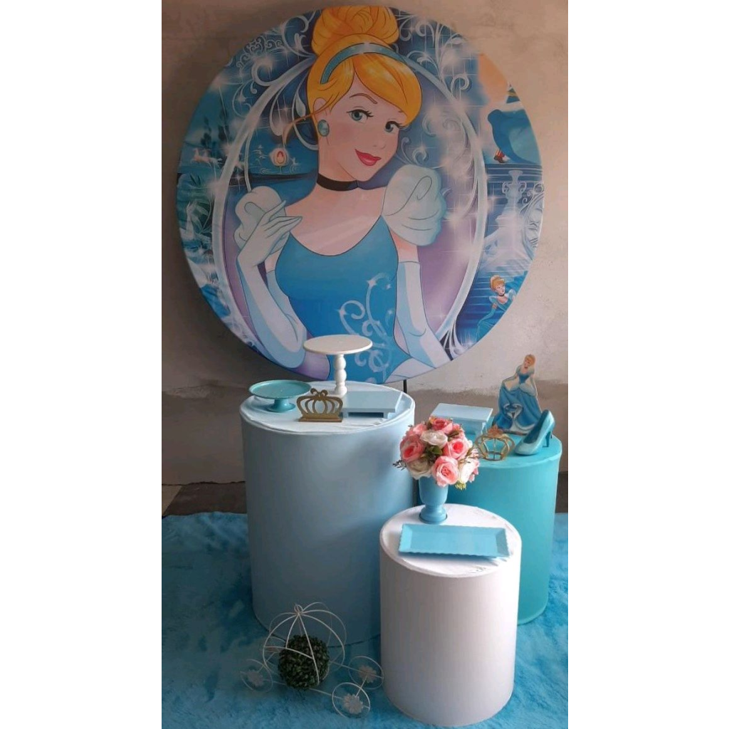 Princesa Cinderela - Peg e monte da drica
