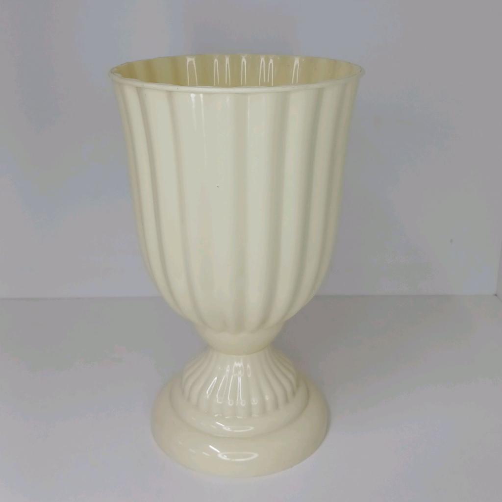 Vaso Plástico Canelado - Amarelo Candy - Peg e monte da drica