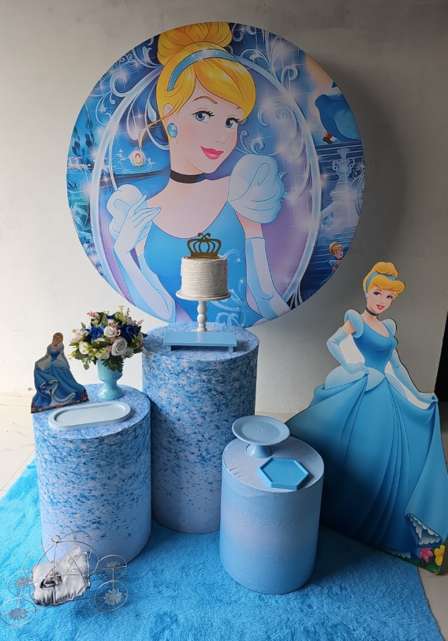 Princesa Cinderela - Pegue e Monte da Drica