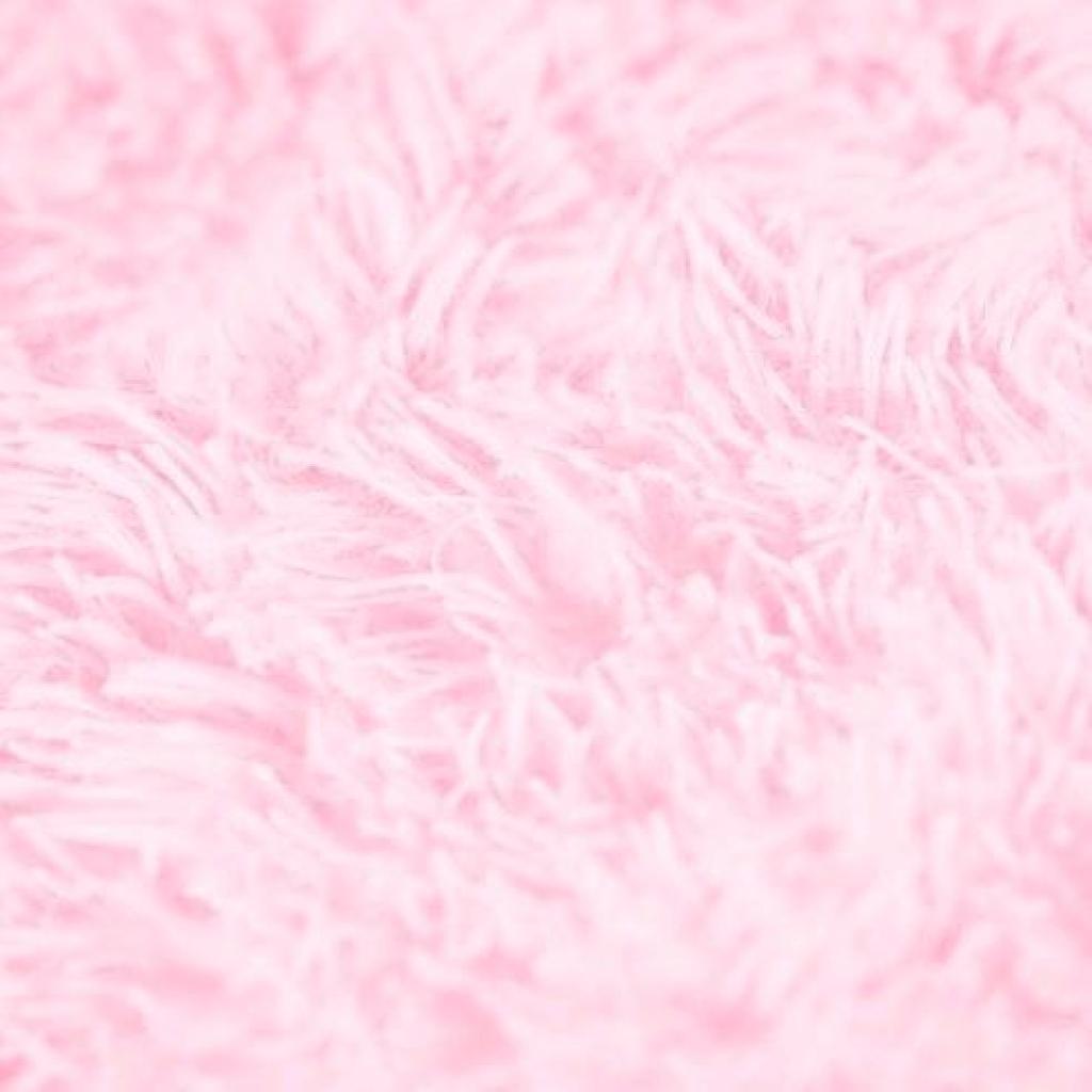 Tapete Peludo - Rosa Bebê - Peg e monte da drica