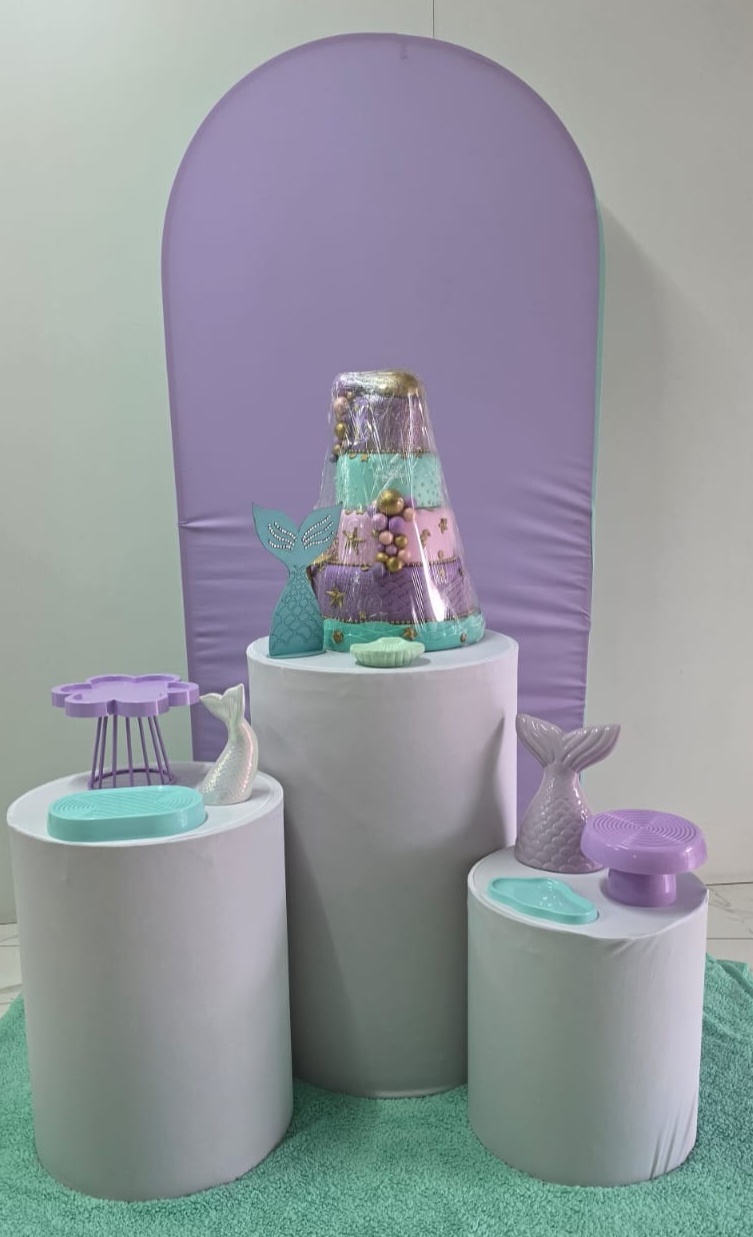 Kit Sereia /Lilas/ Verde Aguá - Pegue e Monte da Drica