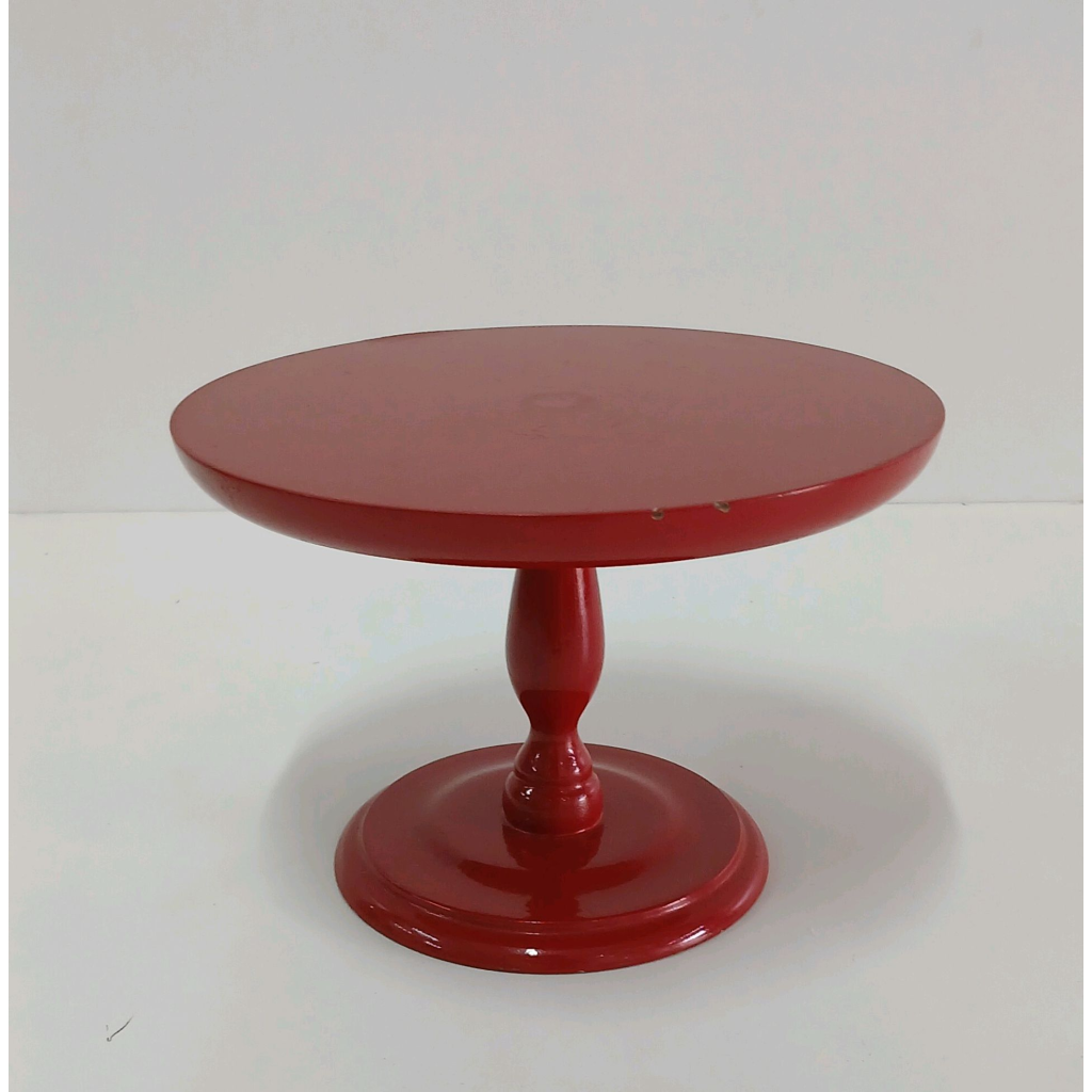 Boleira/Suporte Para Doces - Vermelho - Peg e monte da drica