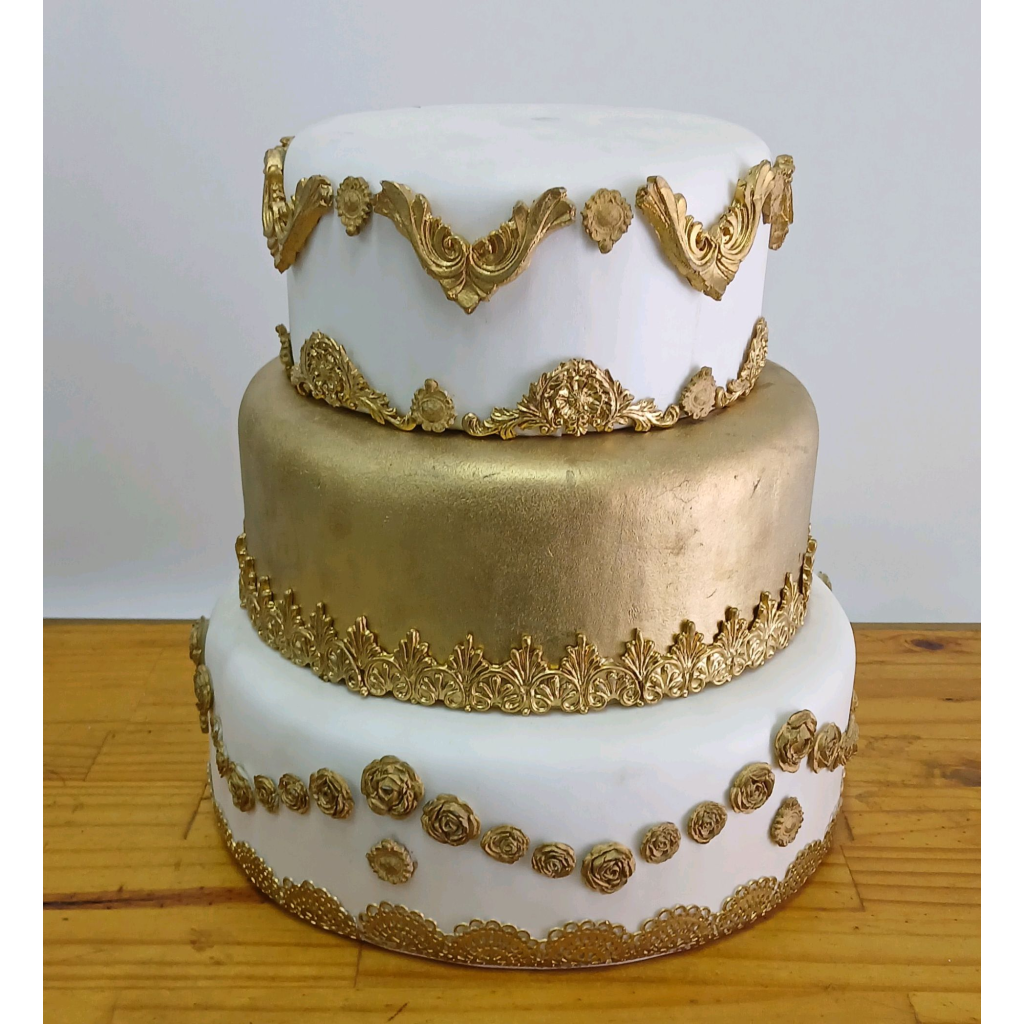 Bolo Fake Casamento - Peg e monte da drica