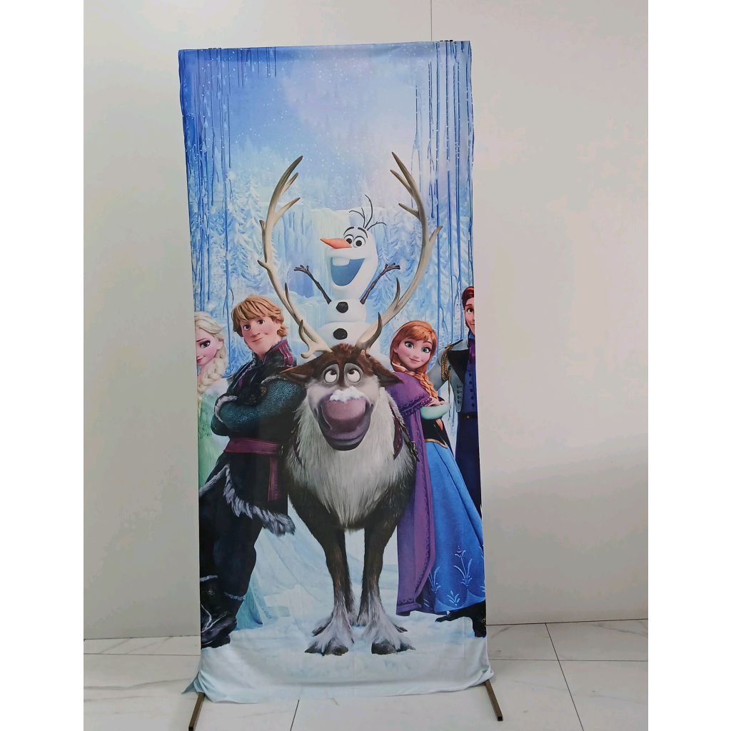 Tecido Romano Frozen - Peg e monte da drica