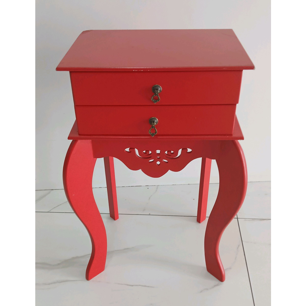 Mini Cômoda - Vermelho - Peg e monte da drica