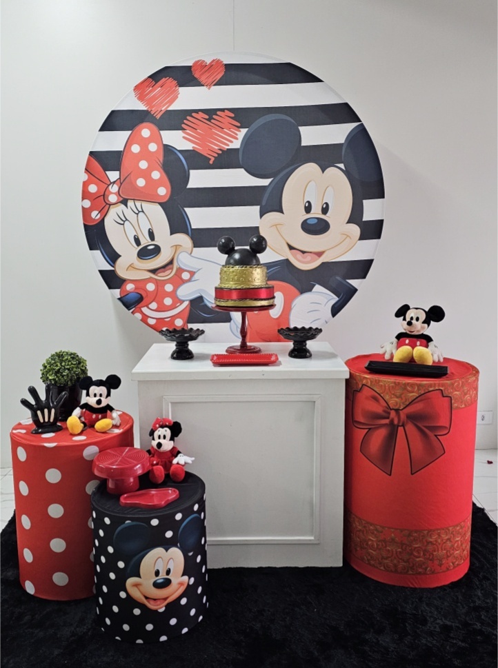 Minnie E Mickey Prata - Pegue e Monte da Drica