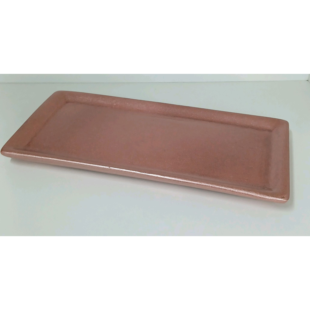 Bandeja Retangunlar - Rose Gold - Peg e monte da drica