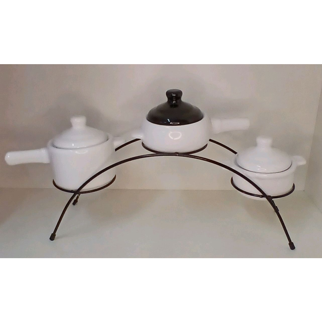 Kit Mini Panelas de Louça - Peg e monte da drica