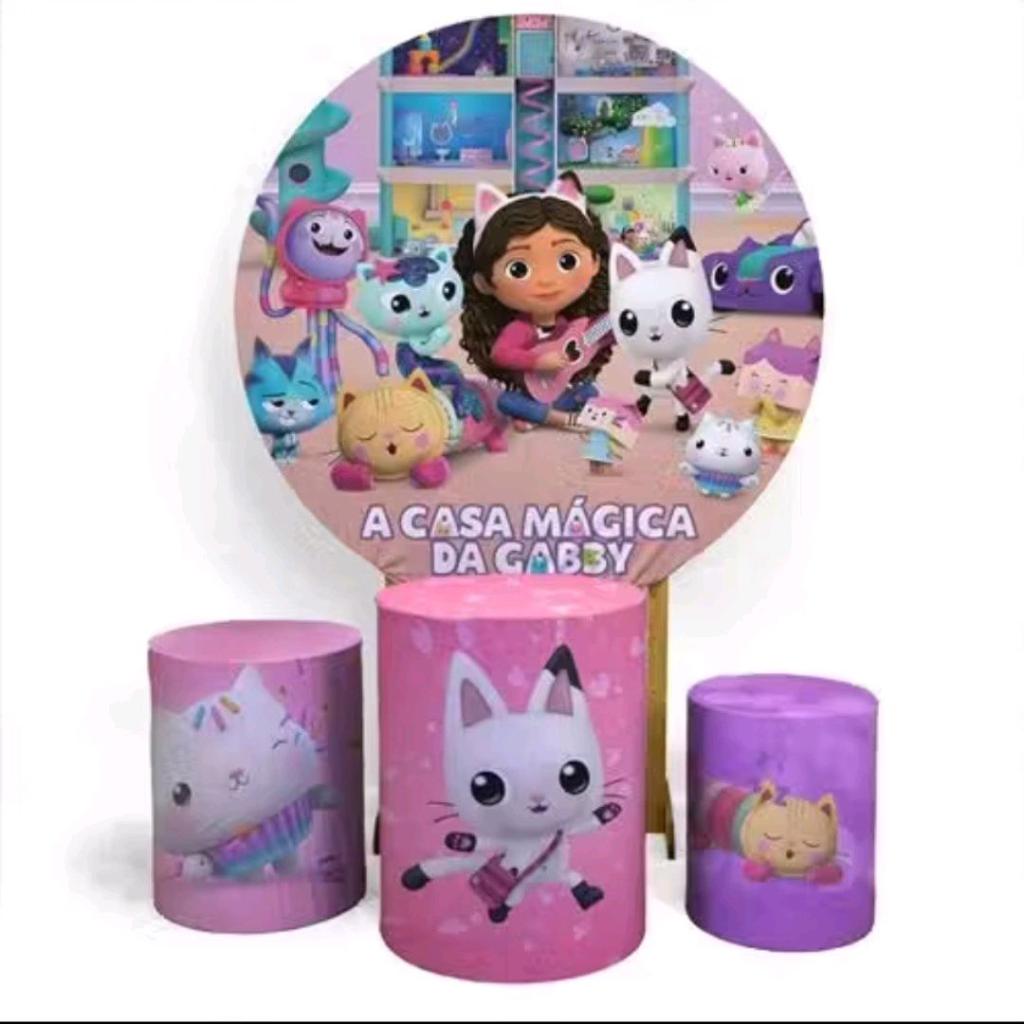 Tecido Casa Mágica da Gabi - Peg e monte da drica