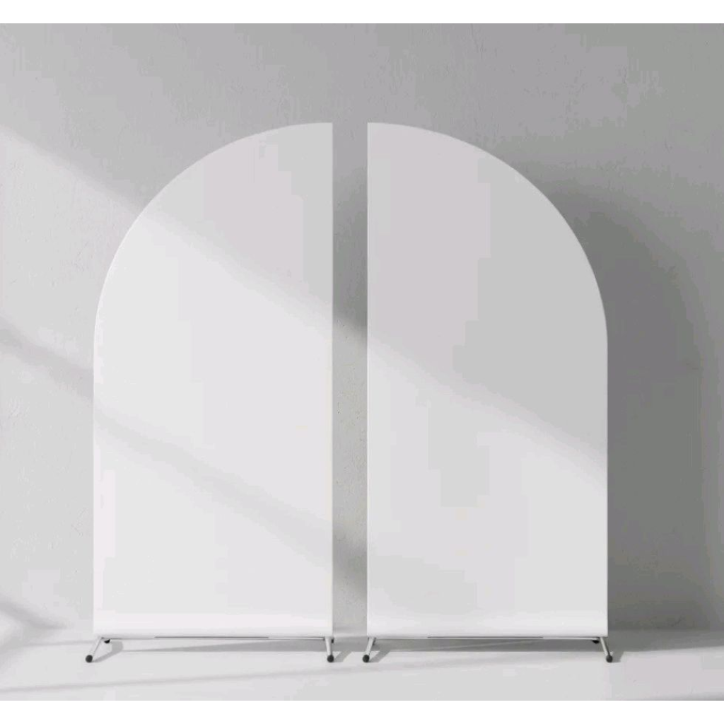 Painel Meia Lua Branco - Peg e monte da drica