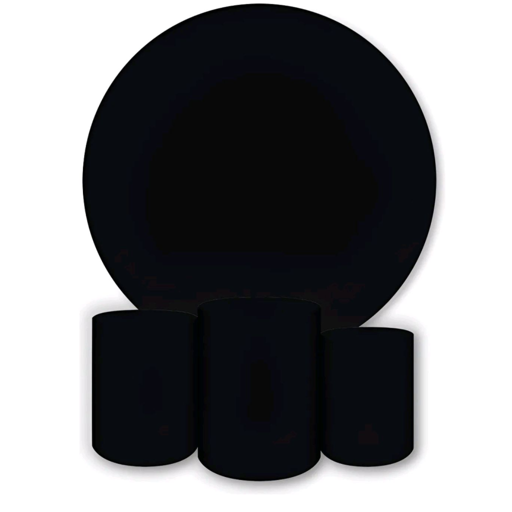Tecido Preto - Preto - Peg e monte da drica