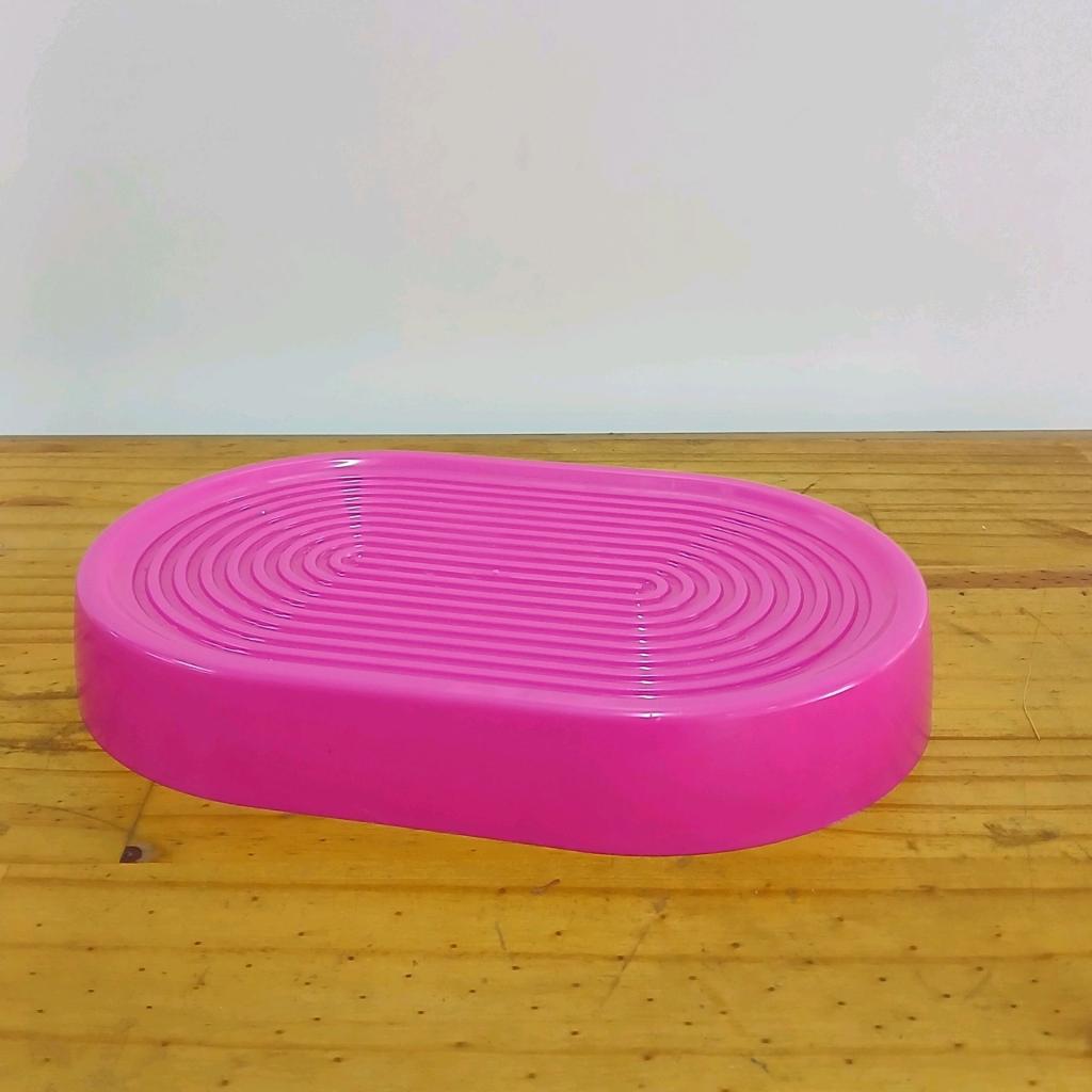 Bandeja Oval Plástico - Rosa Pink - Peg e monte da drica