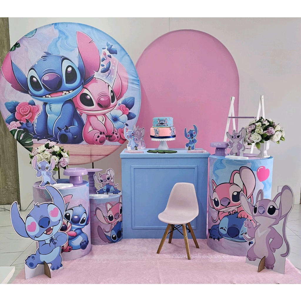 Kit Stitch & Angel - Peg e monte da drica