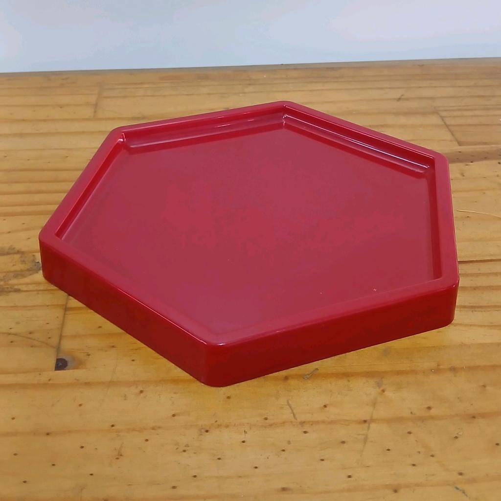 Bandeja Plástico - Vermelho - Peg e monte da drica